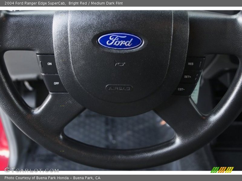 Bright Red / Medium Dark Flint 2004 Ford Ranger Edge SuperCab