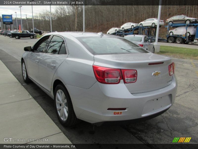 Silver Ice Metallic / Jet Black 2014 Chevrolet Malibu LT