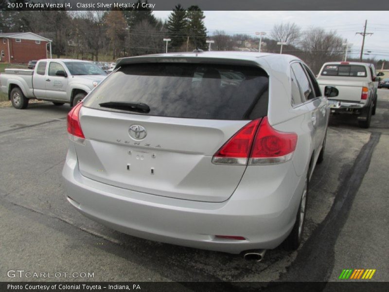 Classic Silver Metallic / Gray 2010 Toyota Venza I4