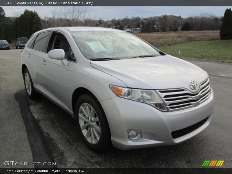 Classic Silver Metallic / Gray 2010 Toyota Venza I4