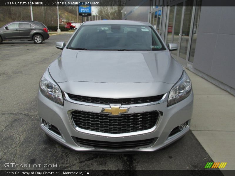Silver Ice Metallic / Jet Black 2014 Chevrolet Malibu LT