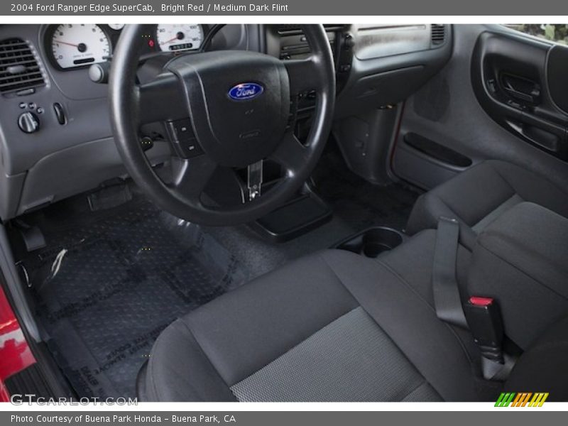 Bright Red / Medium Dark Flint 2004 Ford Ranger Edge SuperCab