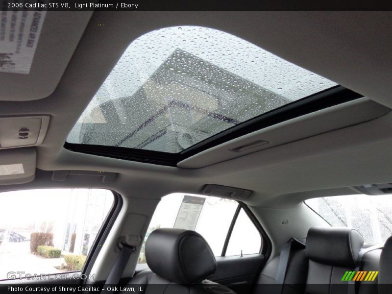 Light Platinum / Ebony 2006 Cadillac STS V8