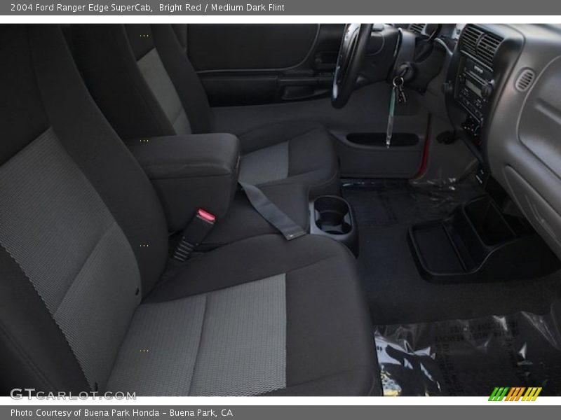 Bright Red / Medium Dark Flint 2004 Ford Ranger Edge SuperCab