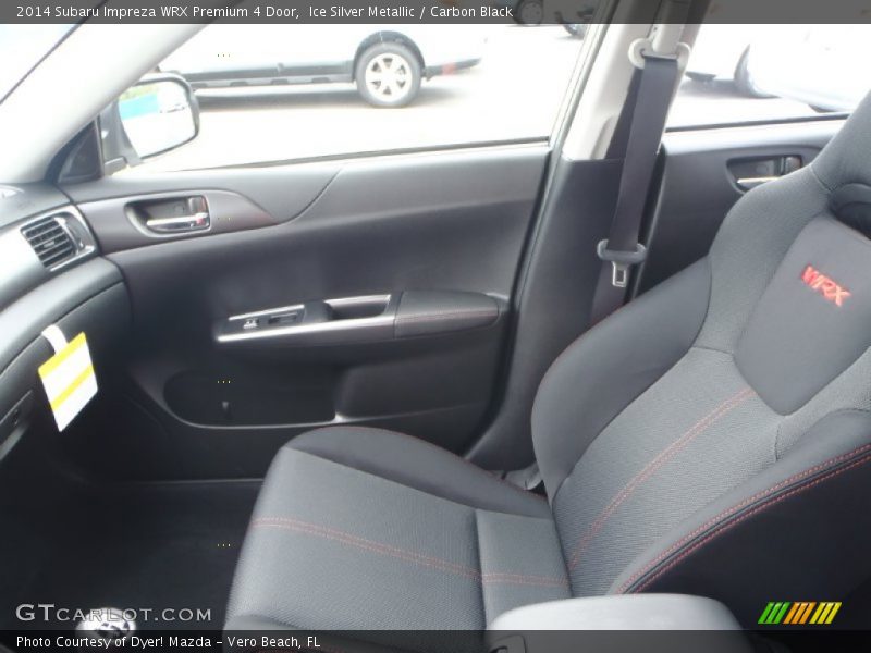 Ice Silver Metallic / Carbon Black 2014 Subaru Impreza WRX Premium 4 Door