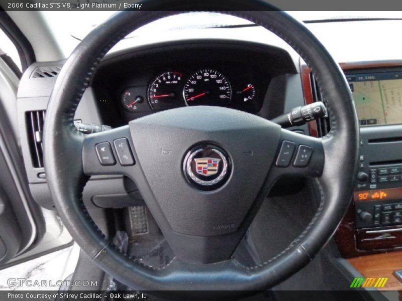 Light Platinum / Ebony 2006 Cadillac STS V8