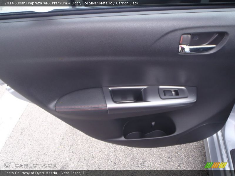 Ice Silver Metallic / Carbon Black 2014 Subaru Impreza WRX Premium 4 Door