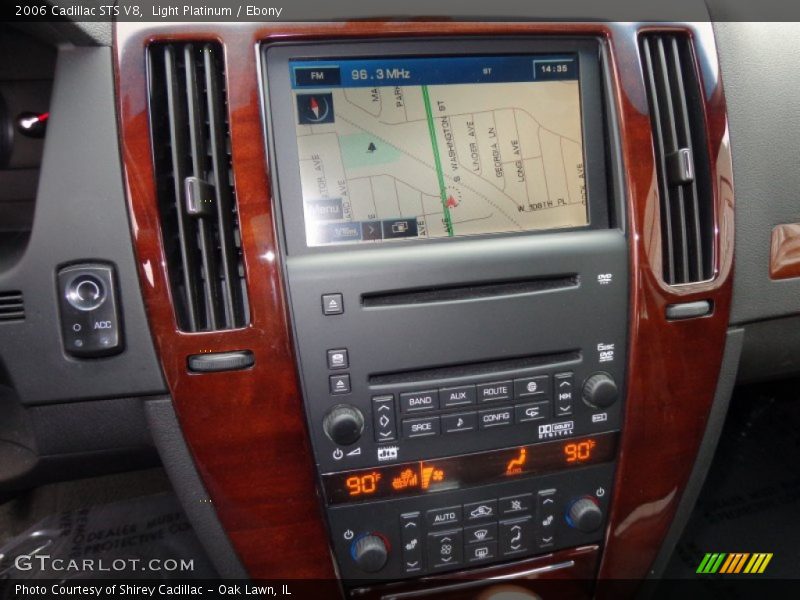 Light Platinum / Ebony 2006 Cadillac STS V8