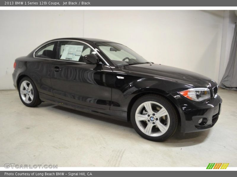 Jet Black / Black 2013 BMW 1 Series 128i Coupe