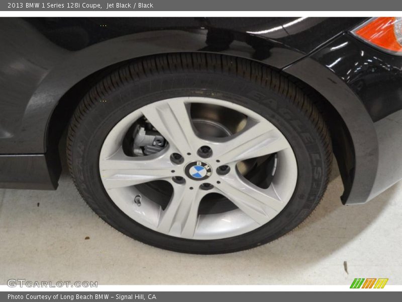 Jet Black / Black 2013 BMW 1 Series 128i Coupe