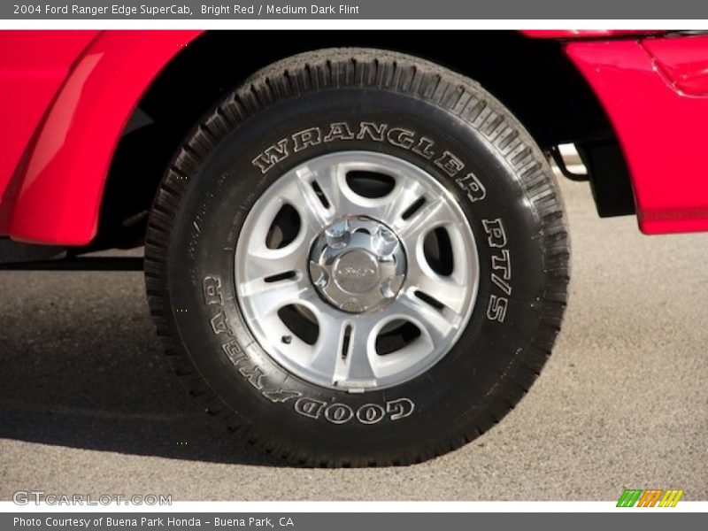 Bright Red / Medium Dark Flint 2004 Ford Ranger Edge SuperCab