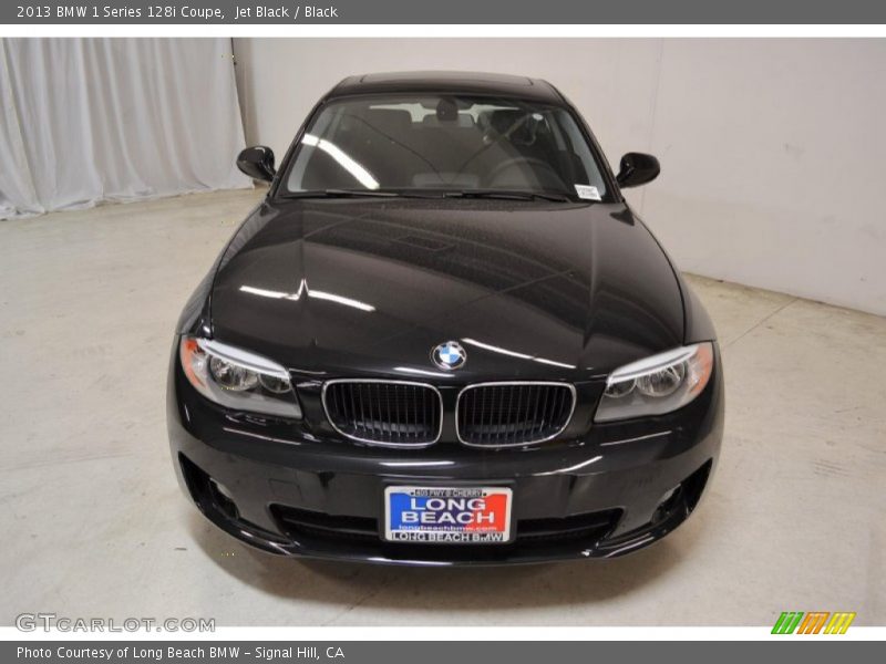 Jet Black / Black 2013 BMW 1 Series 128i Coupe