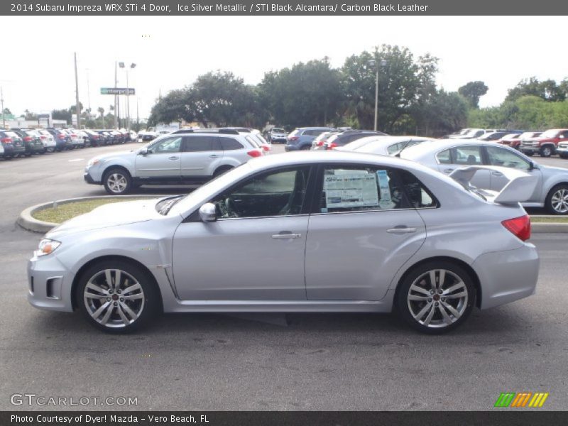  2014 Impreza WRX STi 4 Door Ice Silver Metallic