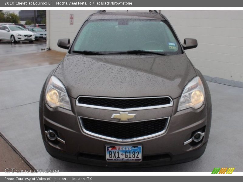 Mocha Steel Metallic / Jet Black/Brownstone 2010 Chevrolet Equinox LT