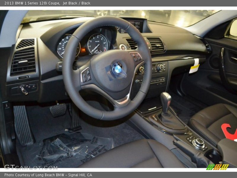 Jet Black / Black 2013 BMW 1 Series 128i Coupe