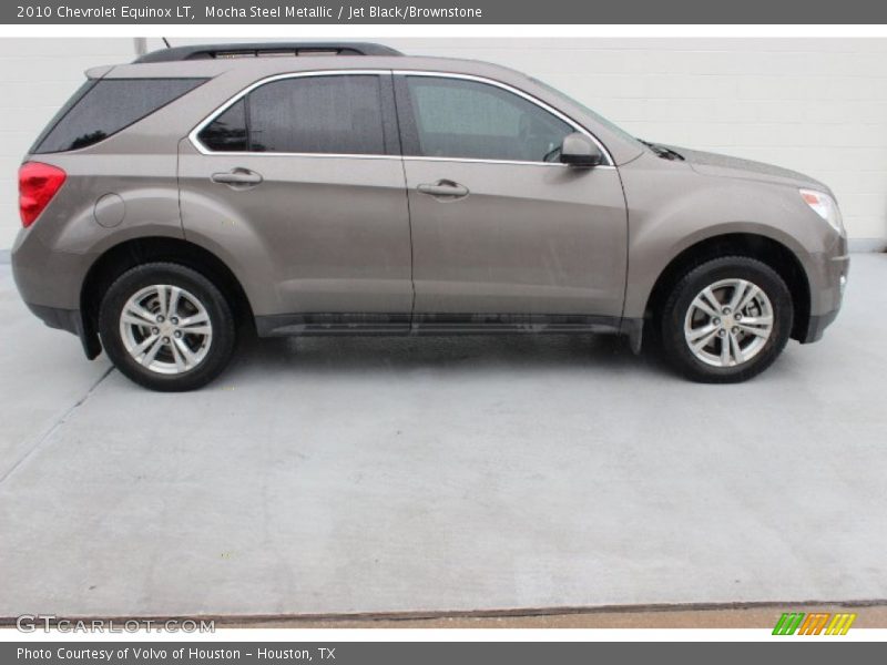 Mocha Steel Metallic / Jet Black/Brownstone 2010 Chevrolet Equinox LT