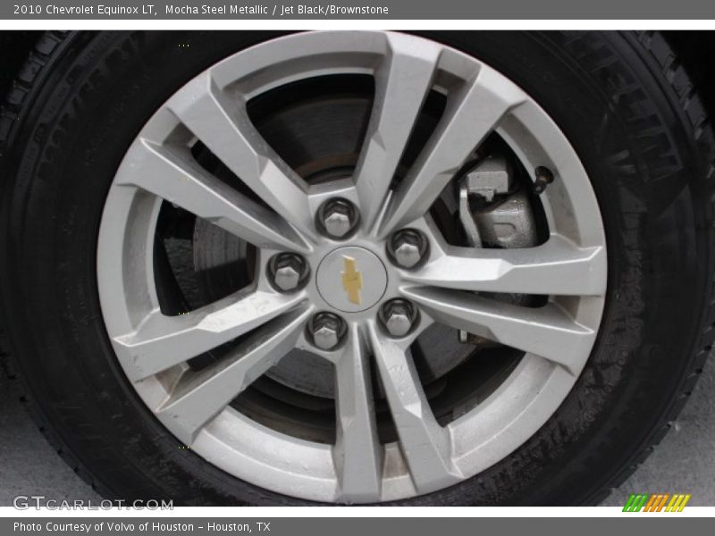 Mocha Steel Metallic / Jet Black/Brownstone 2010 Chevrolet Equinox LT