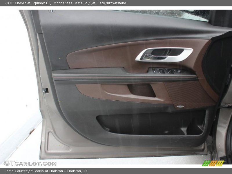 Mocha Steel Metallic / Jet Black/Brownstone 2010 Chevrolet Equinox LT