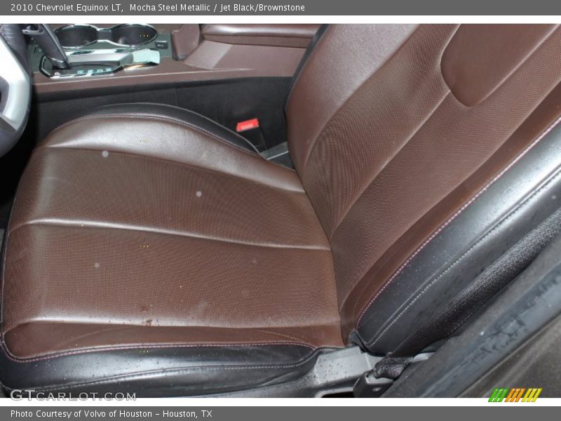 Mocha Steel Metallic / Jet Black/Brownstone 2010 Chevrolet Equinox LT