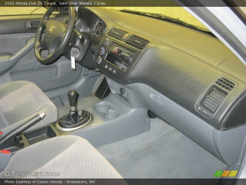 Dashboard of 2003 Civic DX Coupe