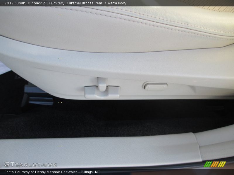 Caramel Bronze Pearl / Warm Ivory 2012 Subaru Outback 2.5i Limited
