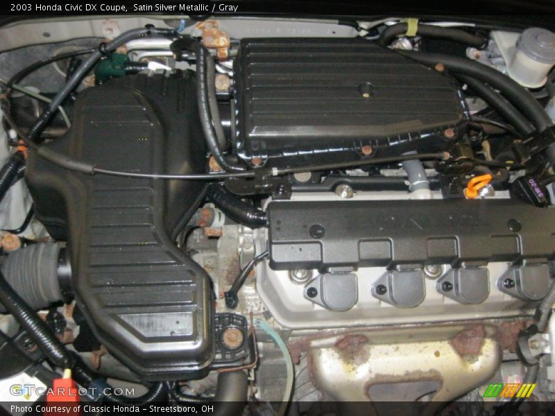  2003 Civic DX Coupe Engine - 1.7 Liter SOHC 16V 4 Cylinder