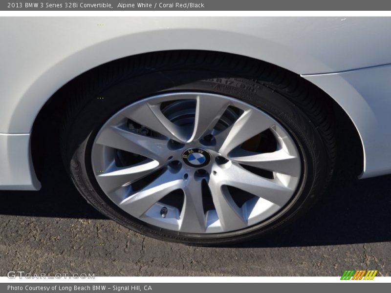Alpine White / Coral Red/Black 2013 BMW 3 Series 328i Convertible