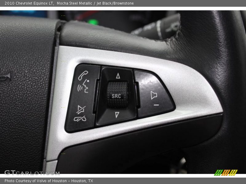 Mocha Steel Metallic / Jet Black/Brownstone 2010 Chevrolet Equinox LT