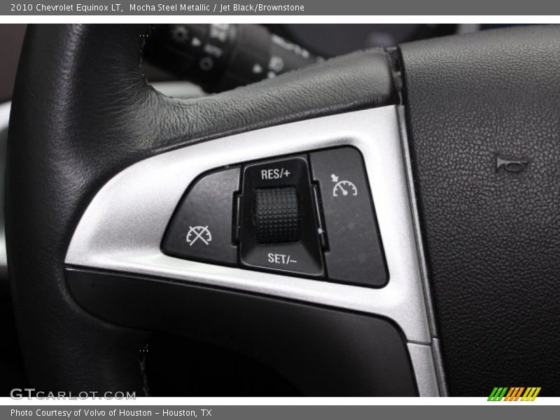 Mocha Steel Metallic / Jet Black/Brownstone 2010 Chevrolet Equinox LT