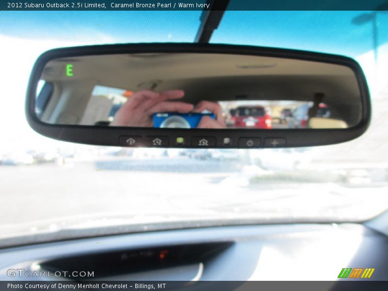 Caramel Bronze Pearl / Warm Ivory 2012 Subaru Outback 2.5i Limited