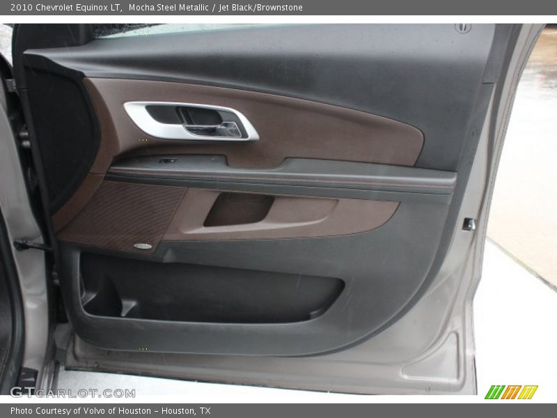 Mocha Steel Metallic / Jet Black/Brownstone 2010 Chevrolet Equinox LT