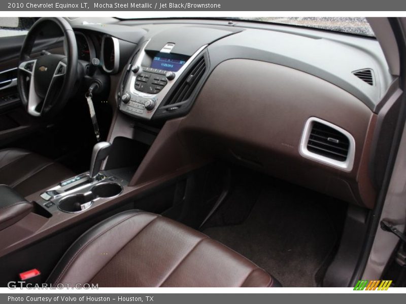 Mocha Steel Metallic / Jet Black/Brownstone 2010 Chevrolet Equinox LT
