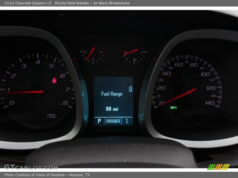Mocha Steel Metallic / Jet Black/Brownstone 2010 Chevrolet Equinox LT