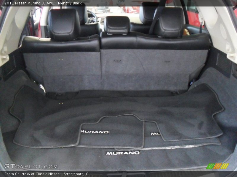 Merlot / Black 2011 Nissan Murano LE AWD