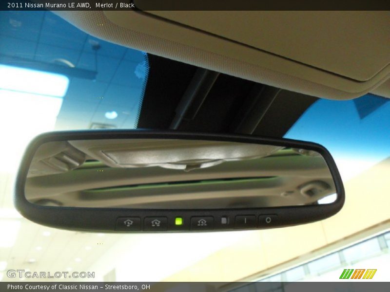 Merlot / Black 2011 Nissan Murano LE AWD
