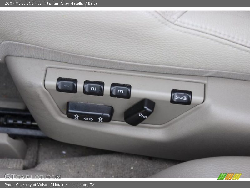 Controls of 2007 S60 T5