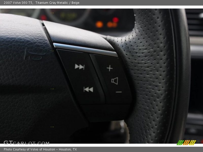 Titanium Gray Metallic / Beige 2007 Volvo S60 T5
