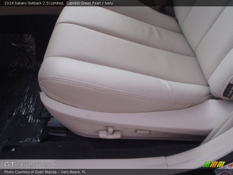 Cypress Green Pearl / Ivory 2014 Subaru Outback 2.5i Limited