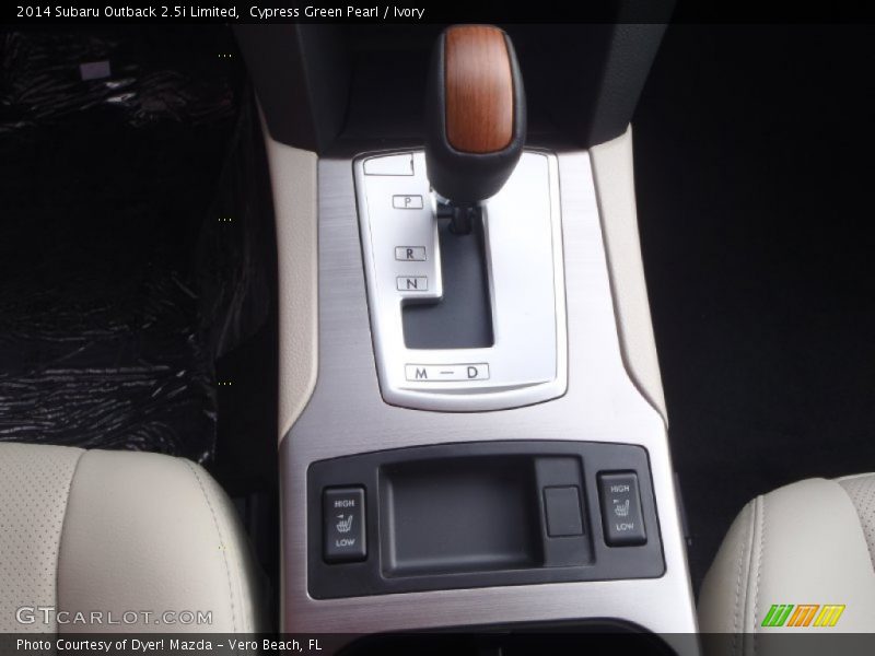 Cypress Green Pearl / Ivory 2014 Subaru Outback 2.5i Limited