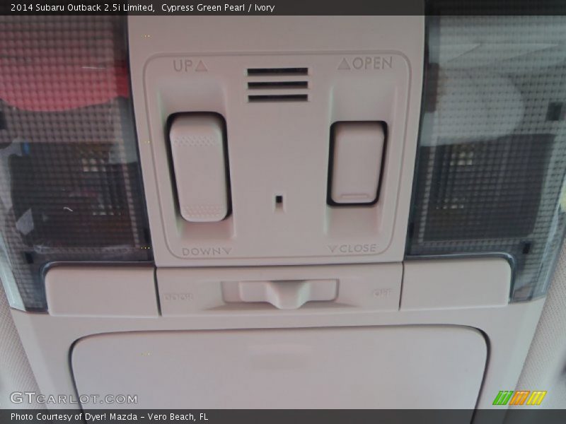 Cypress Green Pearl / Ivory 2014 Subaru Outback 2.5i Limited