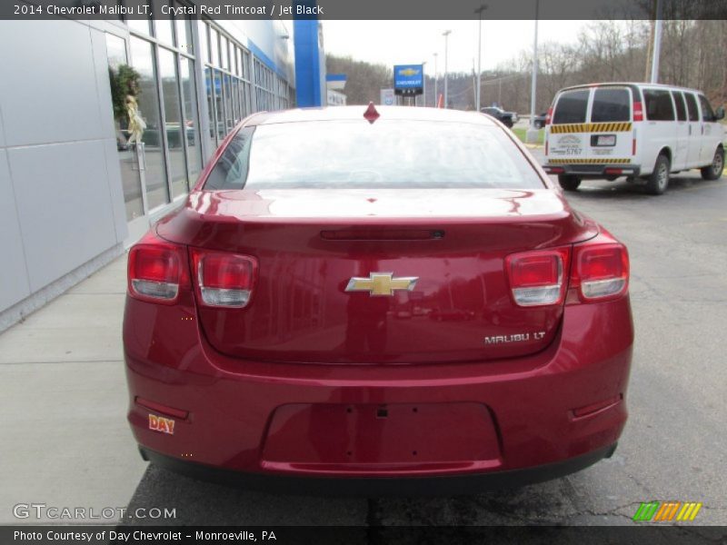 Crystal Red Tintcoat / Jet Black 2014 Chevrolet Malibu LT