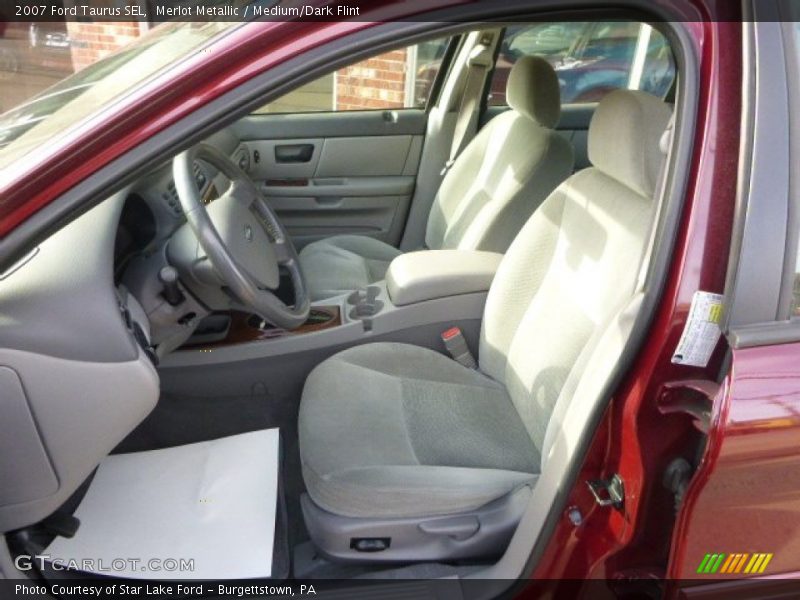 Merlot Metallic / Medium/Dark Flint 2007 Ford Taurus SEL