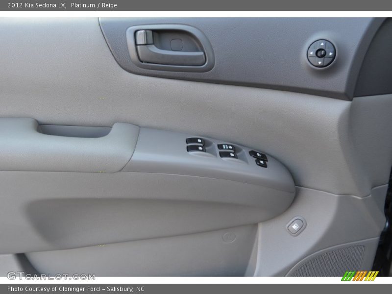 Platinum / Beige 2012 Kia Sedona LX