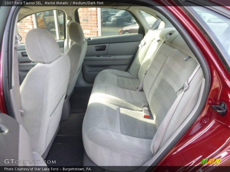 Merlot Metallic / Medium/Dark Flint 2007 Ford Taurus SEL