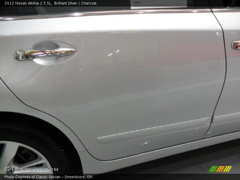 Brilliant Silver / Charcoal 2013 Nissan Altima 2.5 SL