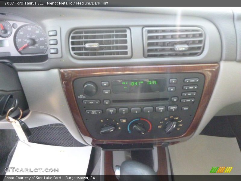 Merlot Metallic / Medium/Dark Flint 2007 Ford Taurus SEL