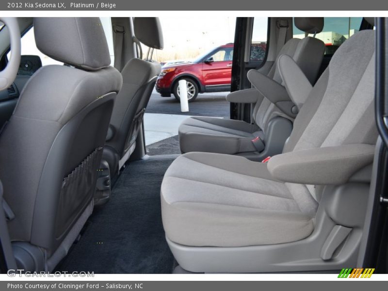 Platinum / Beige 2012 Kia Sedona LX