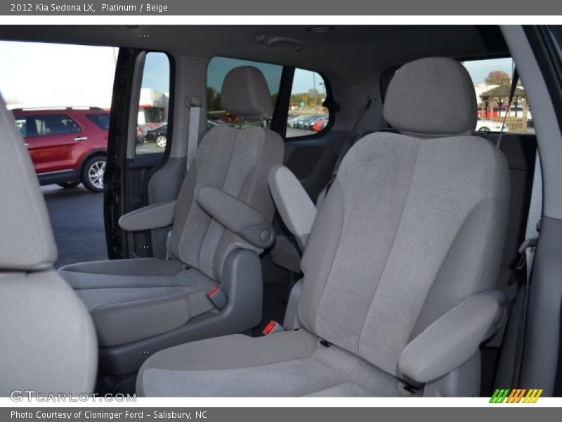 Platinum / Beige 2012 Kia Sedona LX