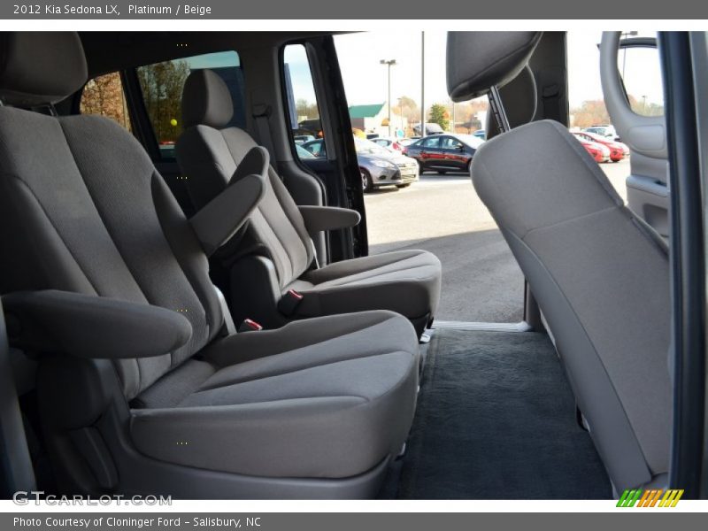 Platinum / Beige 2012 Kia Sedona LX