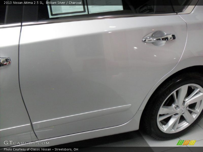 Brilliant Silver / Charcoal 2013 Nissan Altima 2.5 SL
